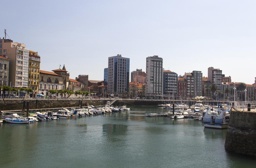 Apartamentos Cean Bermudez Gijón Buitenkant foto
