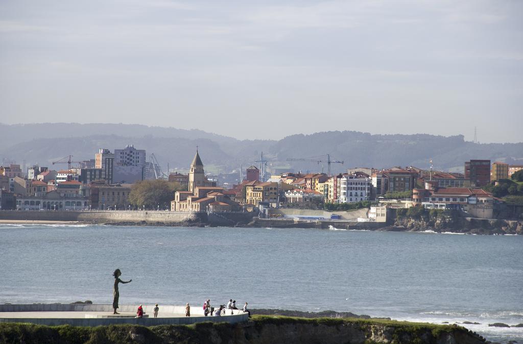 Apartamentos Cean Bermudez Gijón Buitenkant foto