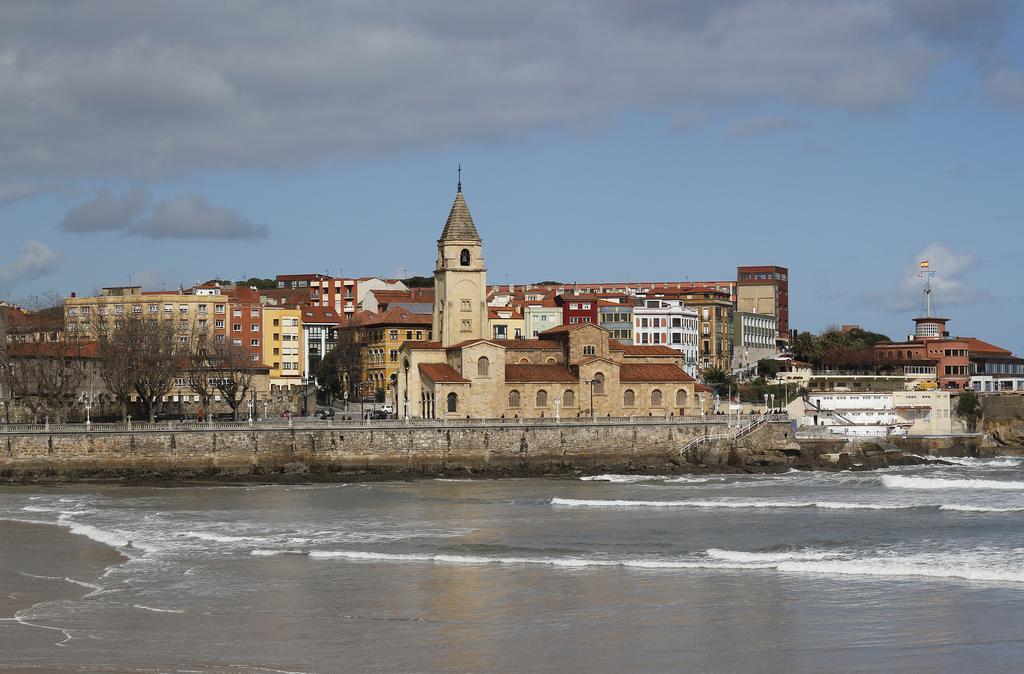 Apartamentos Cean Bermudez Gijón Buitenkant foto